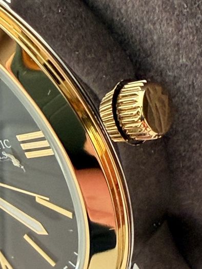 Bulova open heart mens watch
