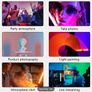 BTFOOR RGB LED Photography Light Wand - USB Rechargeable, Adjustable Brightness & Temperature, Colorful Video Stick for Studio & Party Lighting Image 7