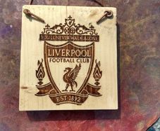 Liverpool Football Club Premier League Laser Engraved Christmas Gift Idea