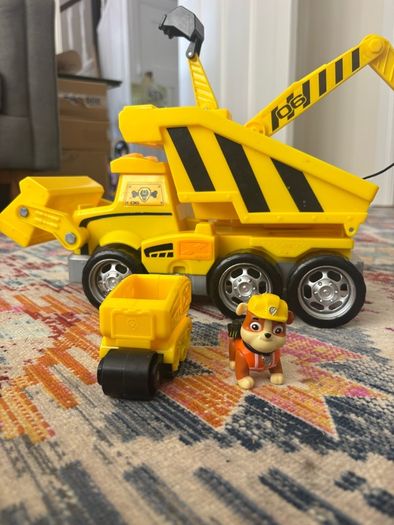 Paw patrol rubble toy