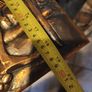 Copper painting representing a fisherman - Old Japanese Ancient Arts and Crafts Measures 22 x 49 cm. Image 5