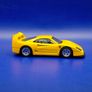 Hot Wheels Ferrari F40 Competizione with custom wheels. Image 3