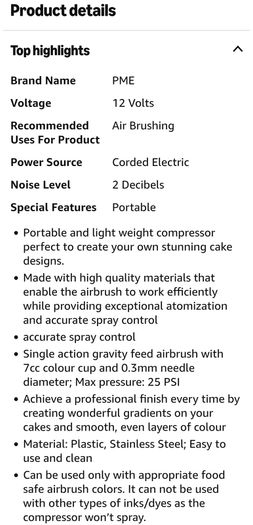 PME Air Brush & Compressor Kit