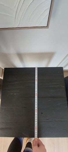 2x Black Side Tables / Bedside Lockers