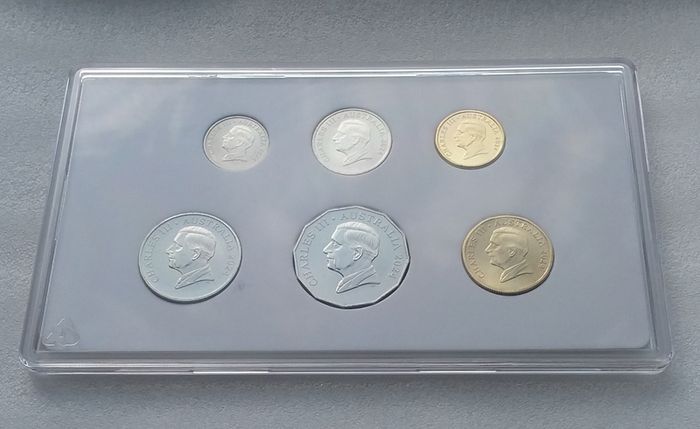 Australia : His Majesty King Charles III , 2024 Six Coin Uncirculated Year Set