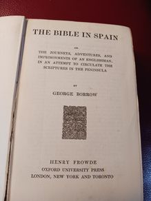 The Bible in Spain/ George Borrow / 1906