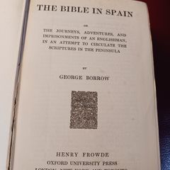 The Bible in Spain/ George Borrow / 1906