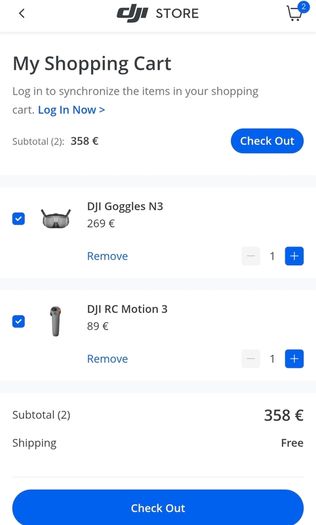 dji goggles N3