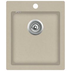 Granite Kitchen Sink Single Basin Beige
