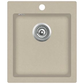 Granite Kitchen Sink Single Basin Beige
