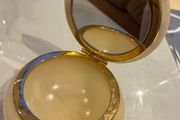 Alabaster reduced trinket dish with mirror