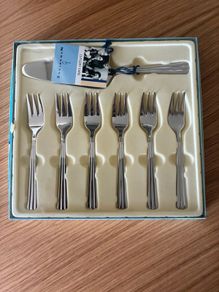 Newbridge Silverware Pastry Fork Set