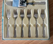 Newbridge Silverware Pastry Fork Set