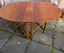 Mid Century Dining Table solid teak