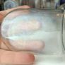 492 - Set of 7 Vintage Clear Glass Screw Cork Top Collectible Decorative Bottles Image 5