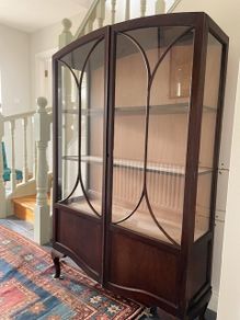 Art Nouveau Glass Cabinet