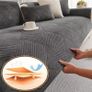 Soft Flannel Sofa Covers Washable - New Sofa Cushion Covers, Non-Slip Sofa Cover 1 2 3 Seater Couch Covers for Sectional Sofa, Sofa Slipcovers Image 2