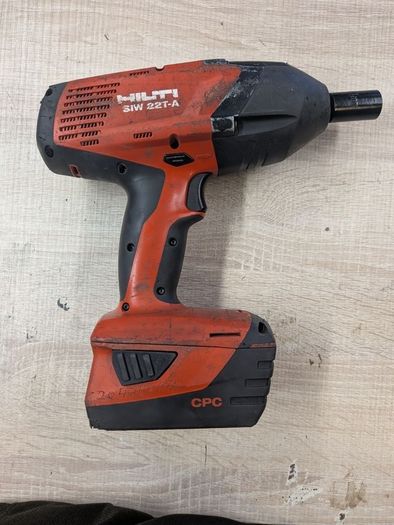 Hilti battery and impact
