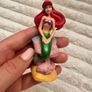 Disney The Little Mermaid Ariel Figure Cake Topper approx. 9 cm. Used Please see photos Image 4