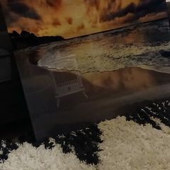 backsplash toughened glass .