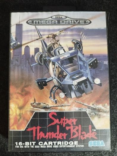 Super Thunder Blade. Sega Megadrive