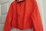 Zara crop blouse
