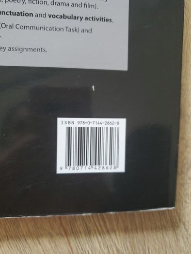 English junior certificate book