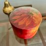 Vintage German Wooden Hand Painted Lacquered Jewellery Trinket Box Ring Box Image 2
