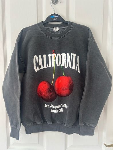 Girls River Island Sweatshirt Age 7-8