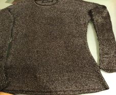 Ralph Lauren Silk and Metallic Sweater