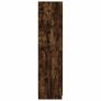 Wardrobe Smoked Oak 90x50x200 cm Image 4