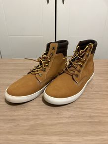 Timberland Women's Dausette Wheat Nubuck Lace Up Sneaker Boots A1KLZ Size 4