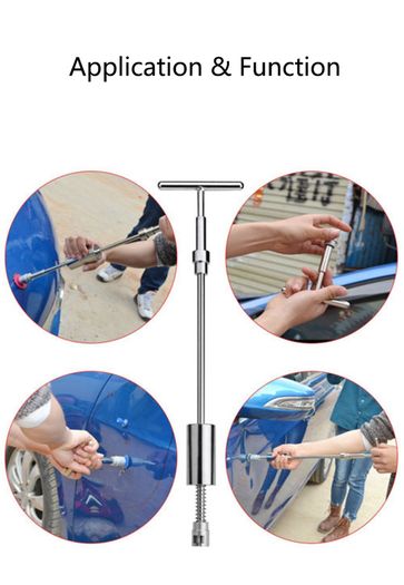 BRAND NEW 50cm Car Dent Repair Puller Metal Plastic Gasket Sheet Universal Hail Pit Sagging Repair Kit Car Repair Tools