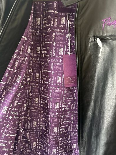 Official Prince mens Biker Jacket Brand New
