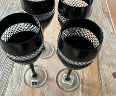 waterford crystal John Rocha red wine glasses