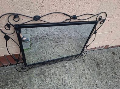 Wrought Iron Wall Mirror: Large Decorative Mirror