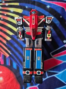 RARE 80's Bandai Japan DX Sentai Maskman Great Five Robo Chogokin Godaikin Robot Mech Action Figure Power Rangers