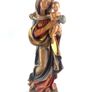Vintage wooden Madonna and baby Jesus figurine Image 3
