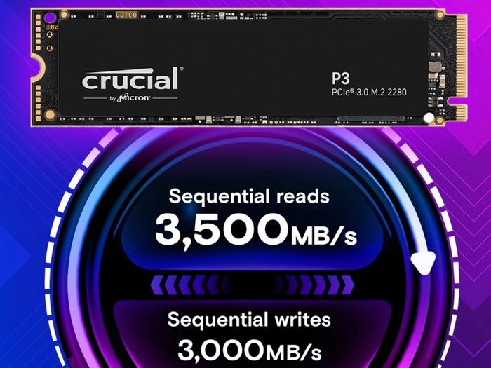 Crucial P3 2tb Pcie M.2 2280 Ssd