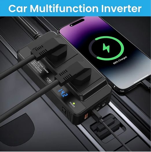 200W Car Voltage Converter Inverter