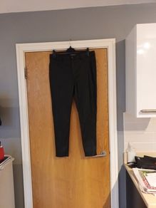 Primark  Faux  Leather  Trousers.   S.16.  New.