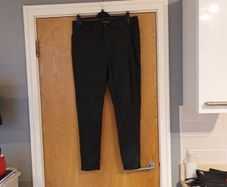 Primark  Faux  Leather  Trousers.   S.16.  New.