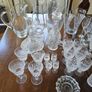 Large Job Lot - Various Crystal and Glass - Glasses, Decanters, Vases Image 2