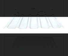 Roof light clear sheet