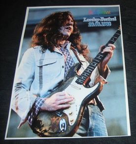 Rory Gallagher-Loreley Open Air Festival 1982 Poster Print