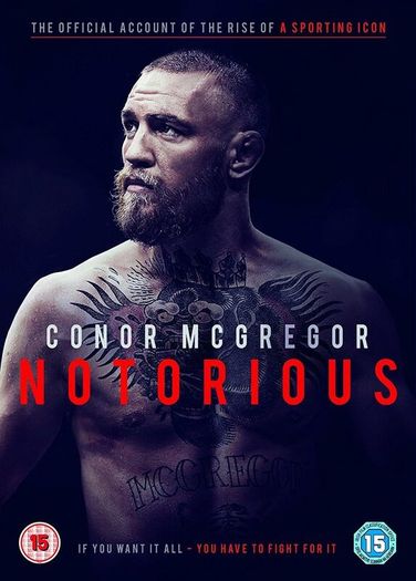 Conor McGregor - Notorious DVD BRAND NEW & SEALED