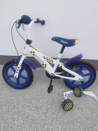 Boys police bike