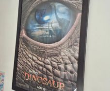 Framed Dinosaur Poster