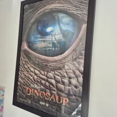 Framed Dinosaur Poster