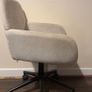 Homy Casa Modern Beige Office Chair  Like New Condition Image 3